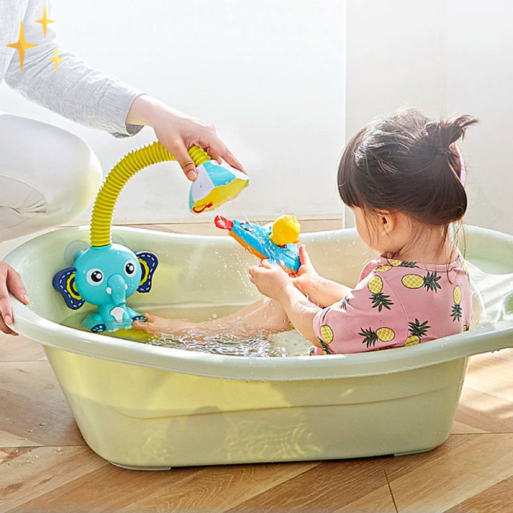 Badspeelgoed Baby – Douche Sprinkler olifant voor Leuk en Veilig Badplezier