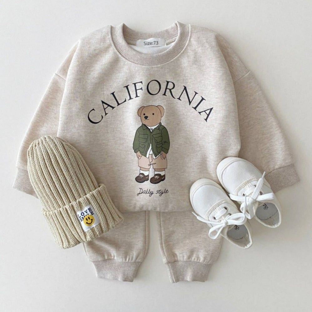 2-delige top & broek Big City-set – Comfortabel, schattig en perfect voor dagelijkse avonturen