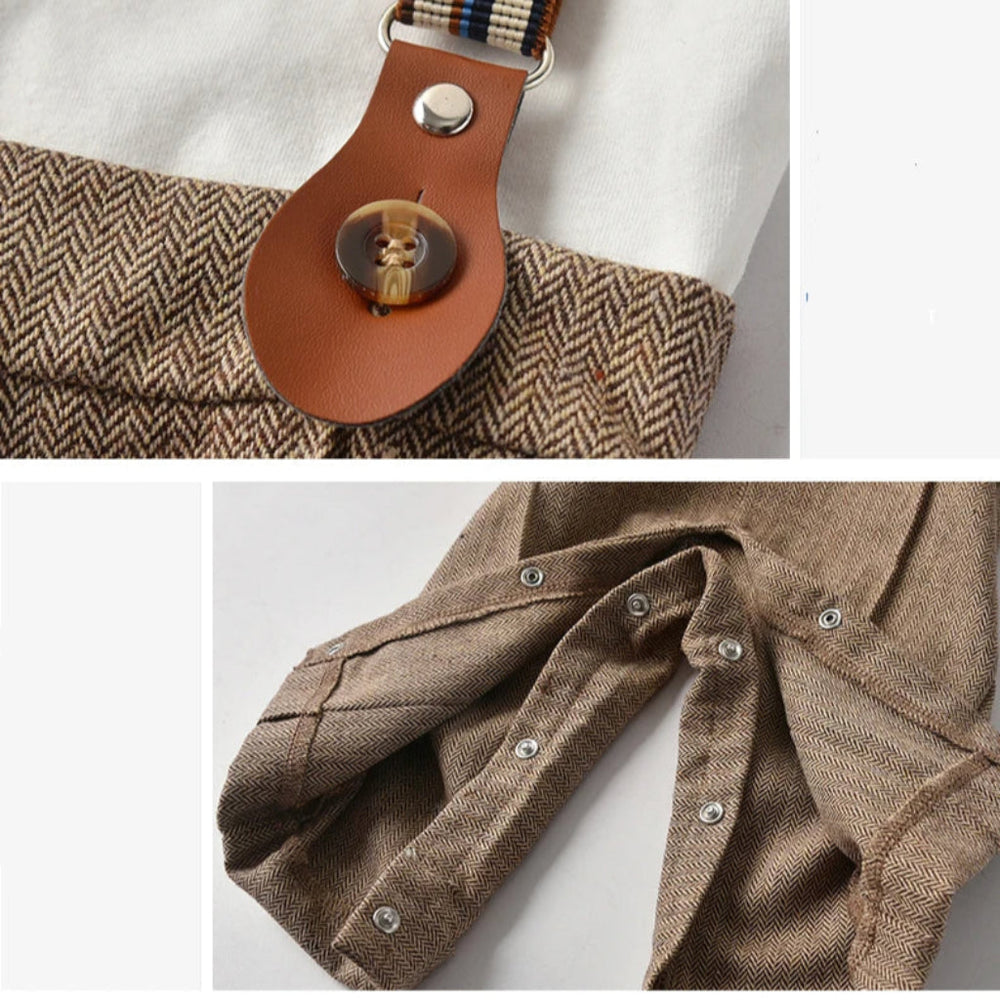 Copperfield Peaky Blinders Jongens Vintage 5-Delige Outfit Set