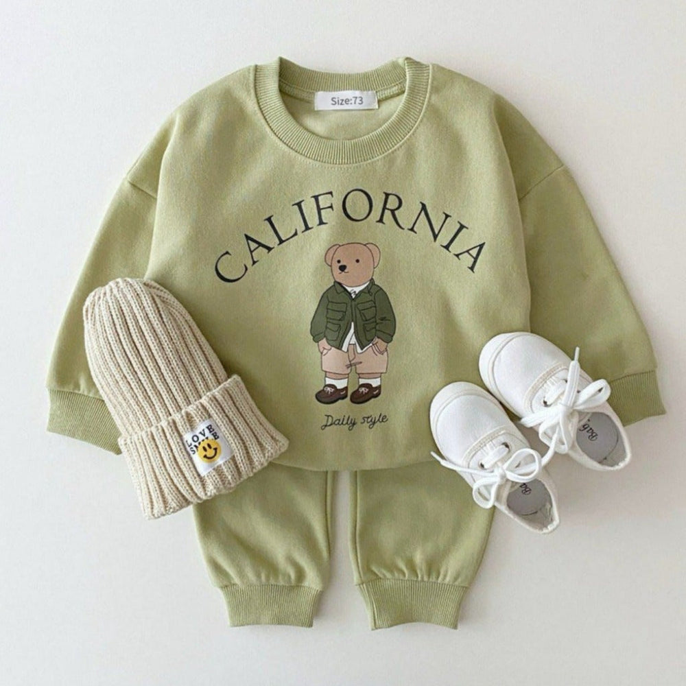 2-delige top & broek Big City-set – Comfortabel, schattig en perfect voor dagelijkse avonturen