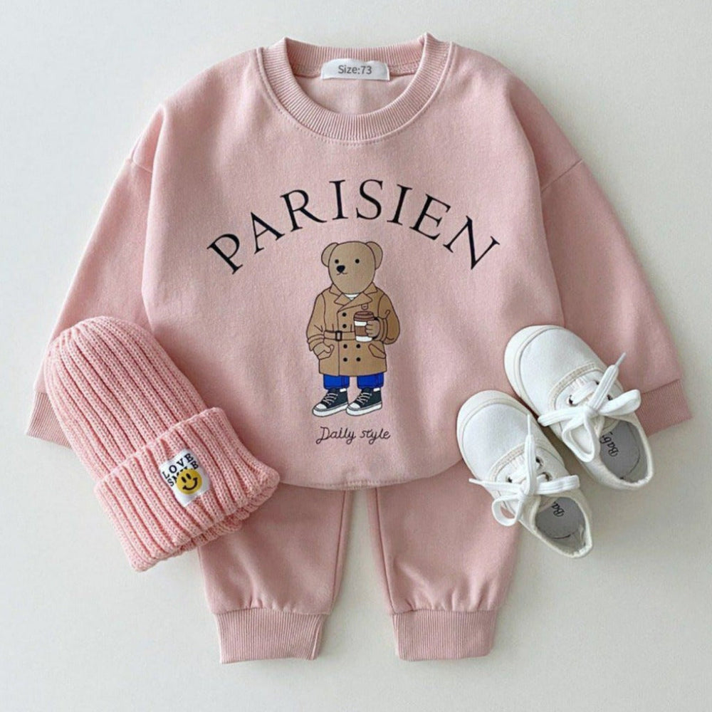 2-delige top & broek Big City-set – Comfortabel, schattig en perfect voor dagelijkse avonturen