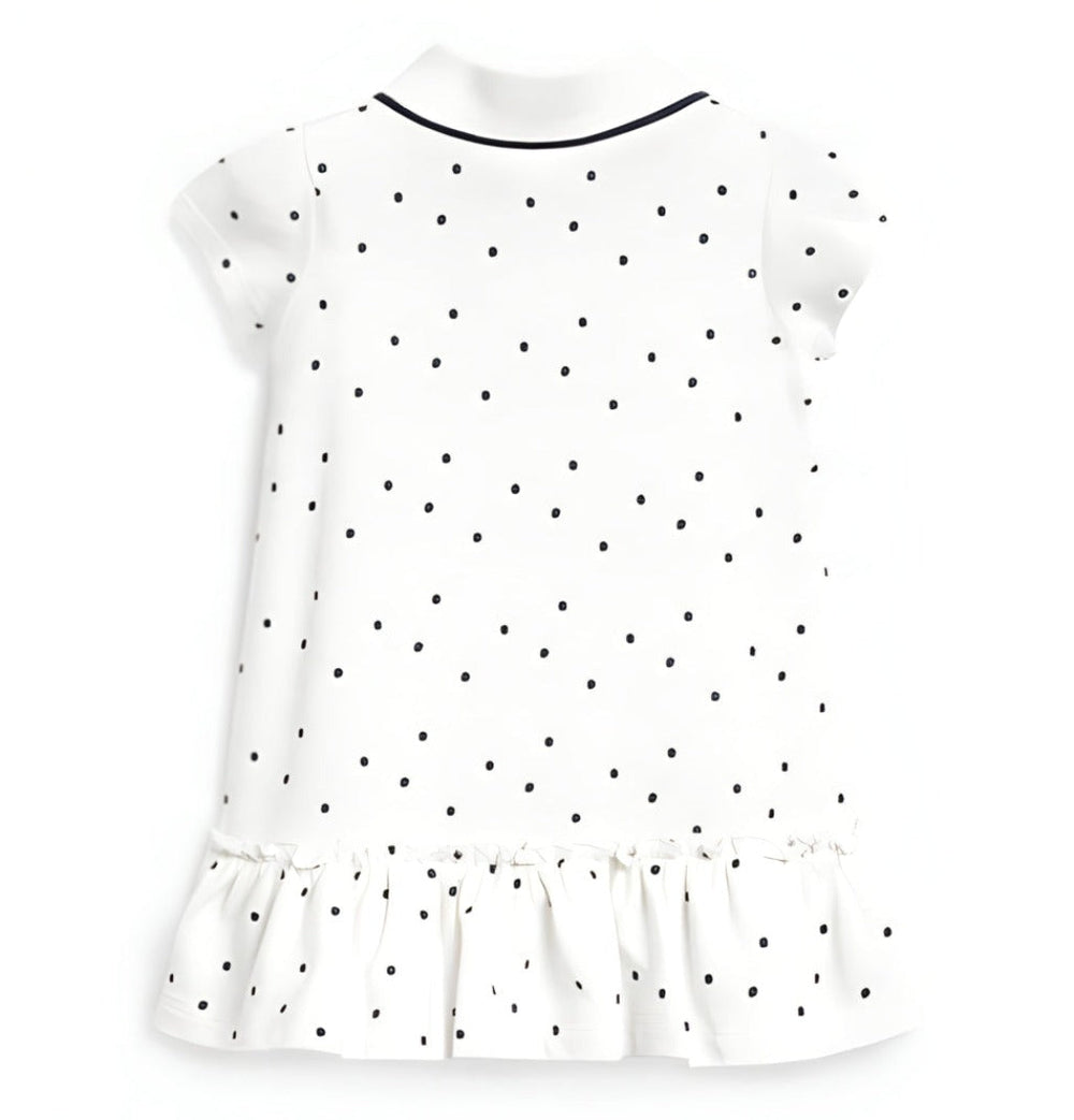 Unicorn Polo Jurk met Stippen – Speels & Comfortabel