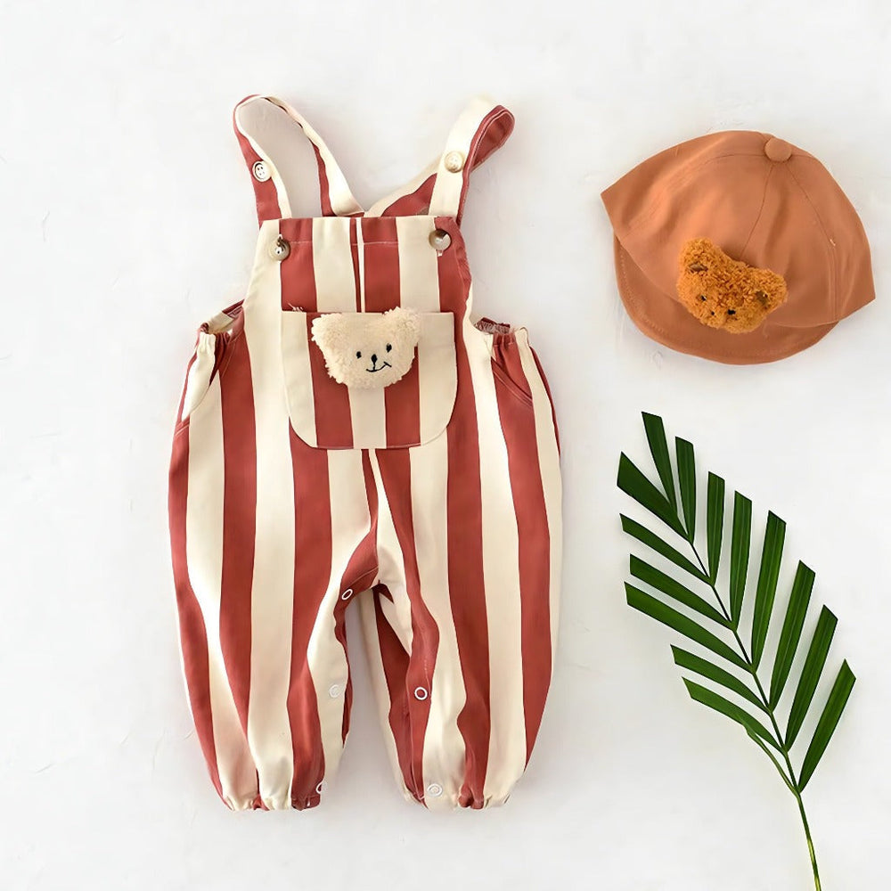 Baby & Peuter Denim Jumpsuit – Biologisch Katoen