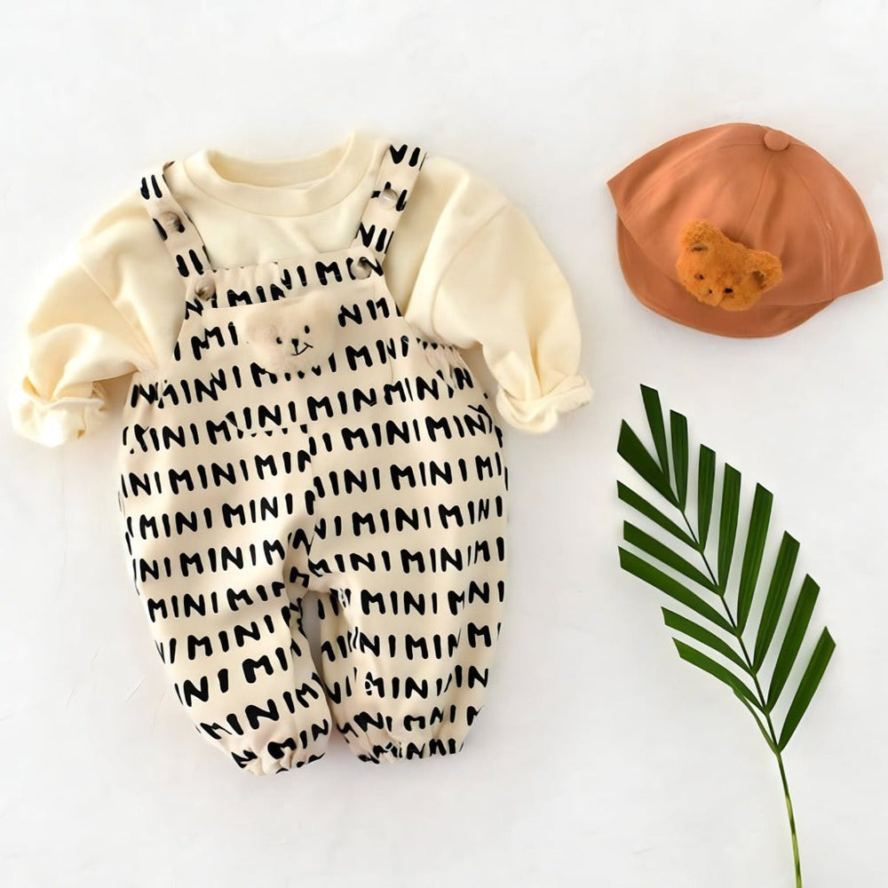 Baby & Peuter Denim Jumpsuit – Biologisch Katoen