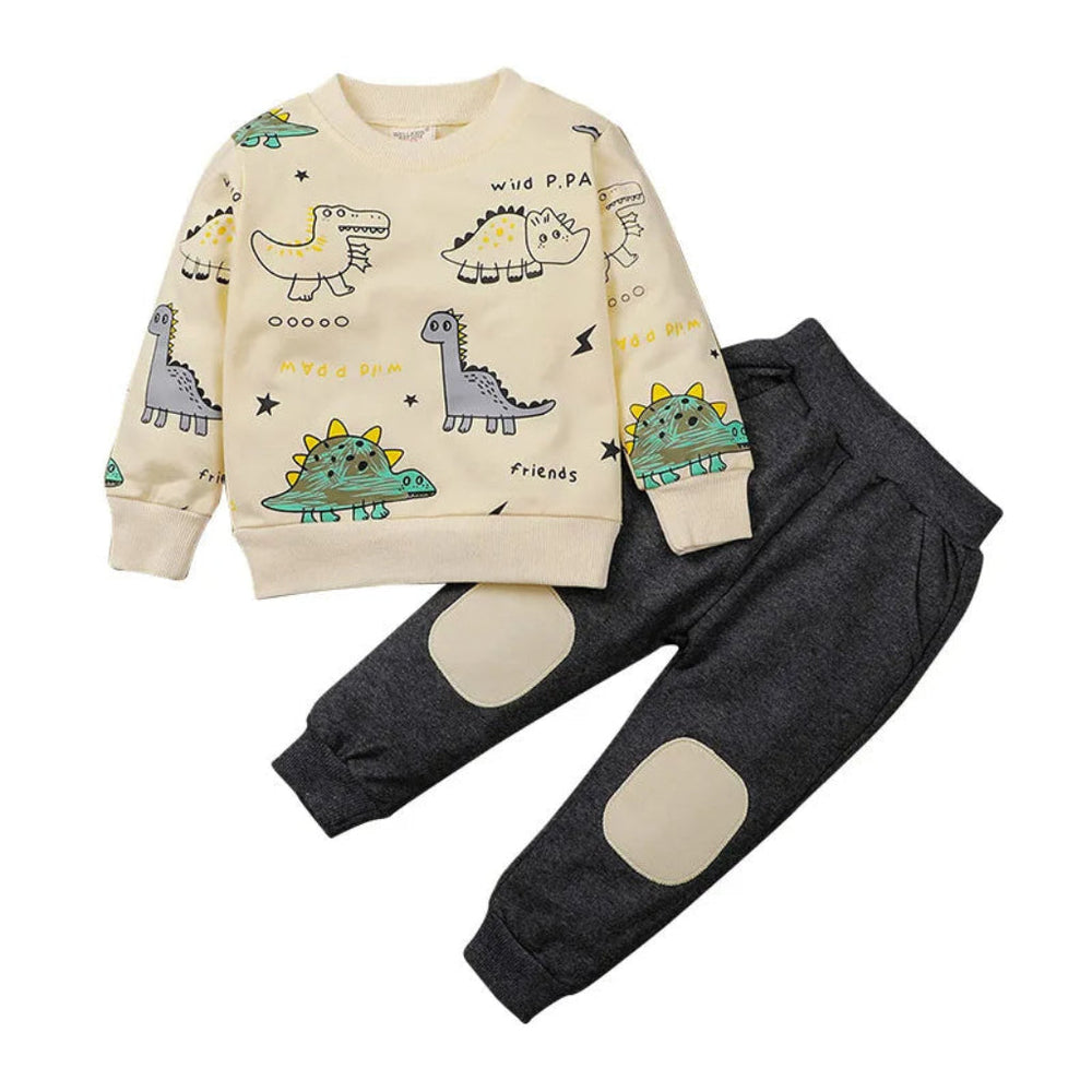 Dinosaurus Spinosaurus Jongens 2-Delige Set – Sweater & Joggingbroek