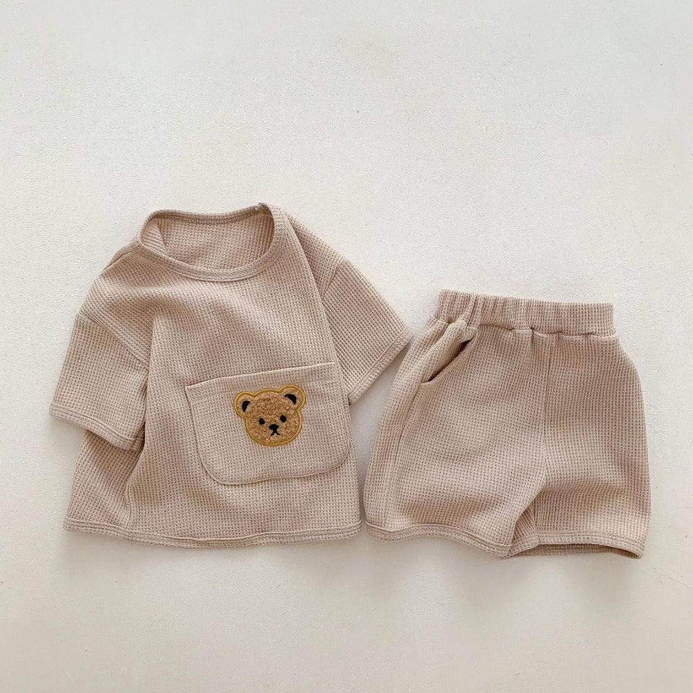 Baby & Peuter 2-Delige Soft Cotton Bear Set