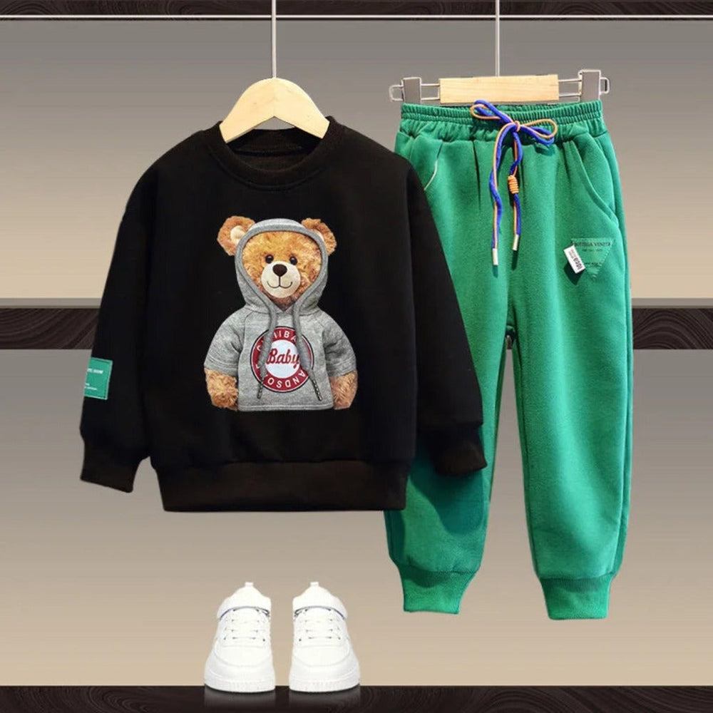 Jongens Beer Premium 2-Delige Set – Trui & Broek joggingspak