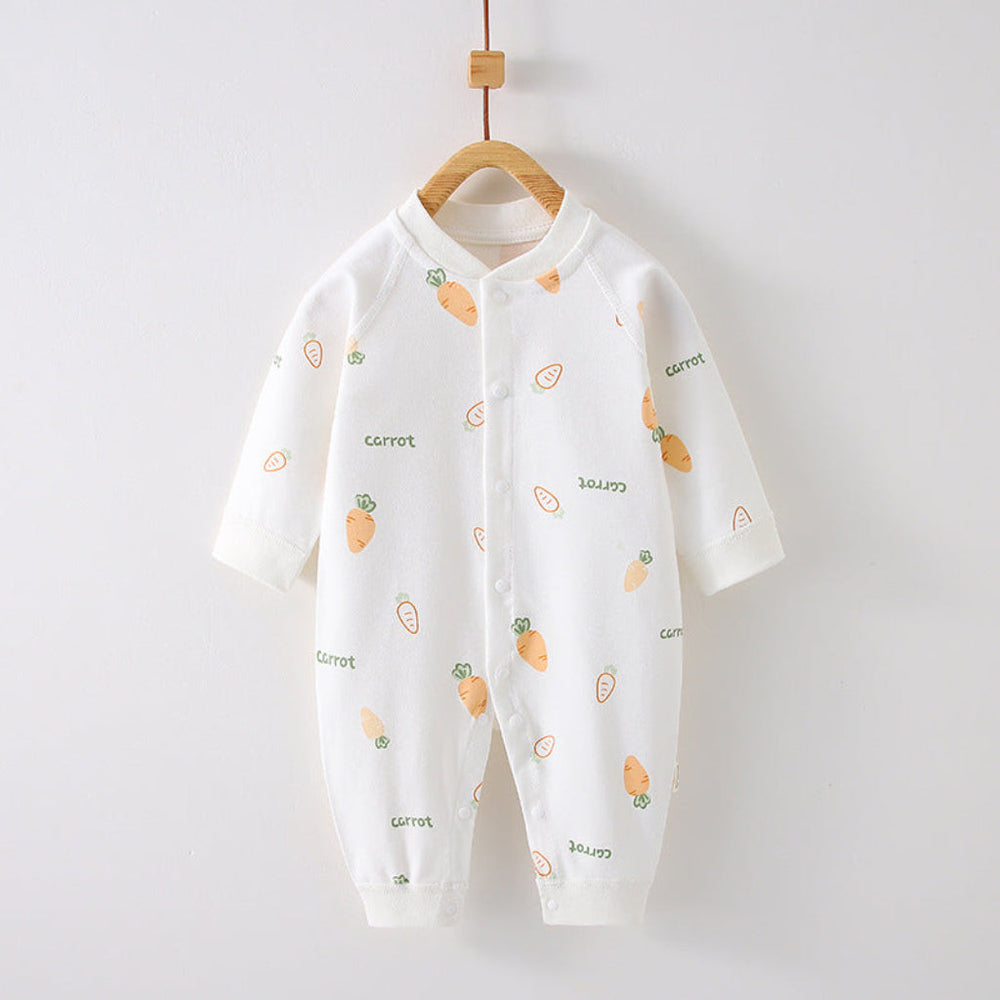 Super Zachte Baby Unisex Romper van 100% Katoen – Diverse Schattige Prints