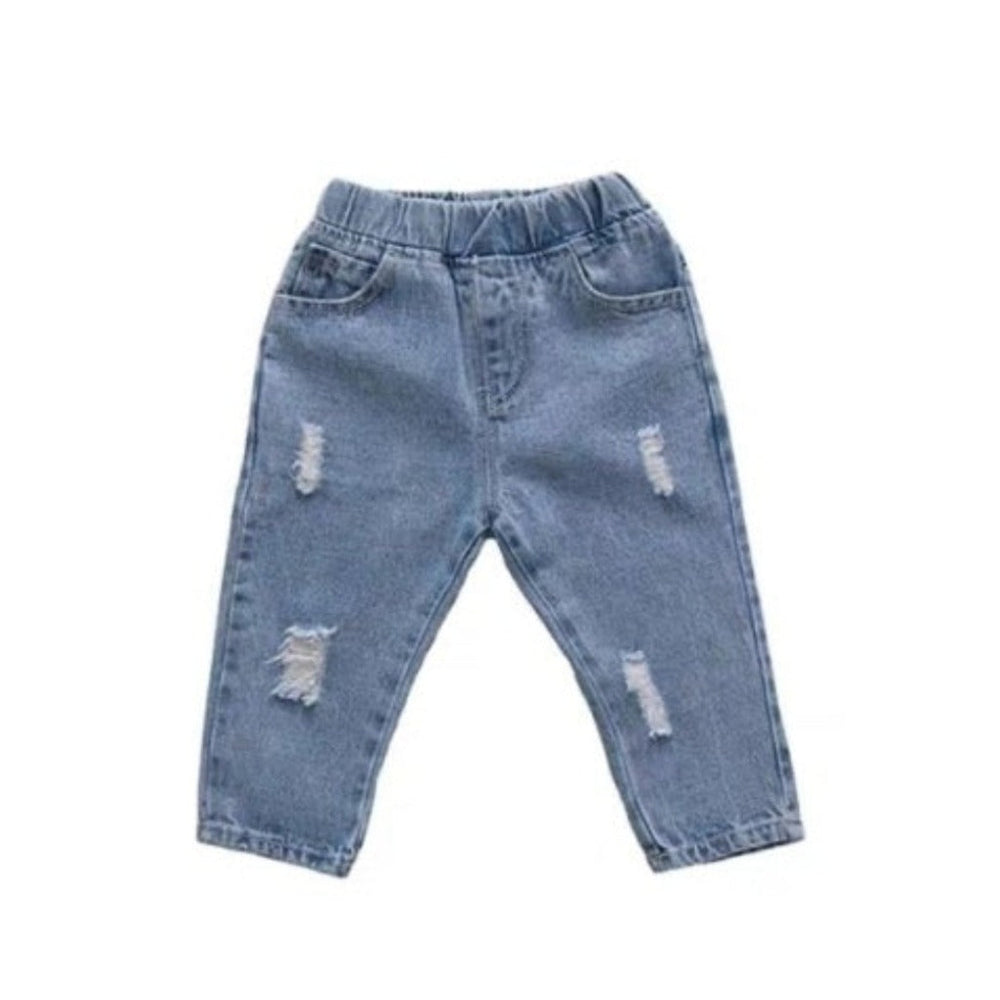 Denim Spijkerbroek Jogger Broek voor Jongens