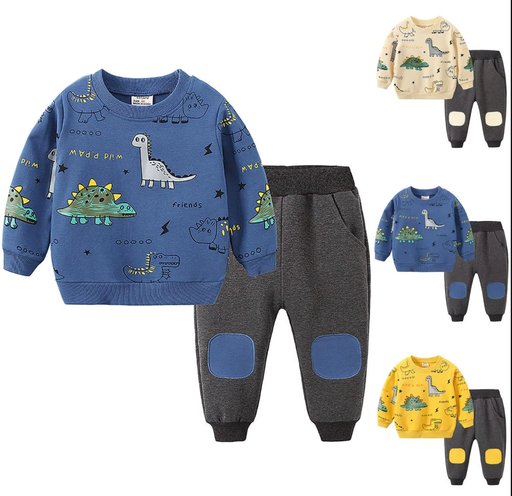 Dinosaurus Spinosaurus Jongens 2-Delige Set – Sweater & Joggingbroek