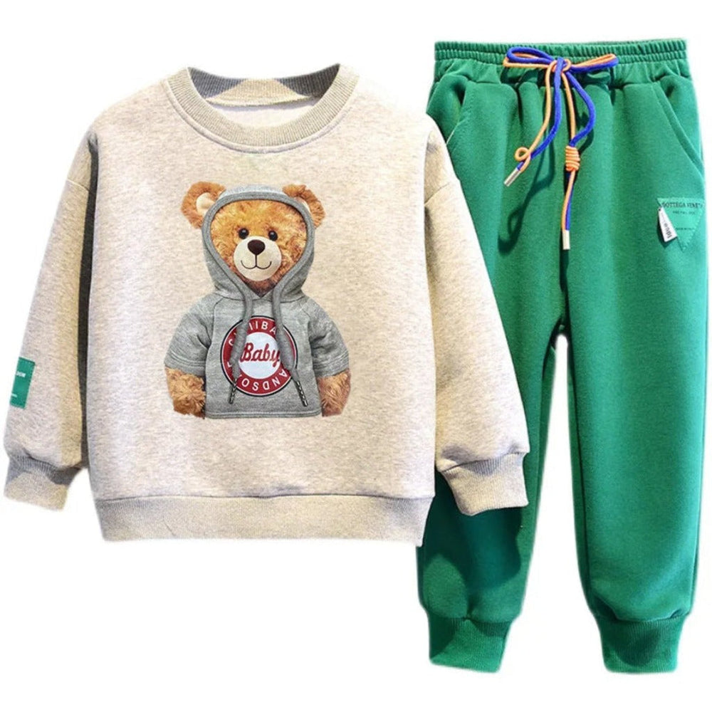 Jongens Beer Premium 2-Delige Set – Trui & Broek joggingspak