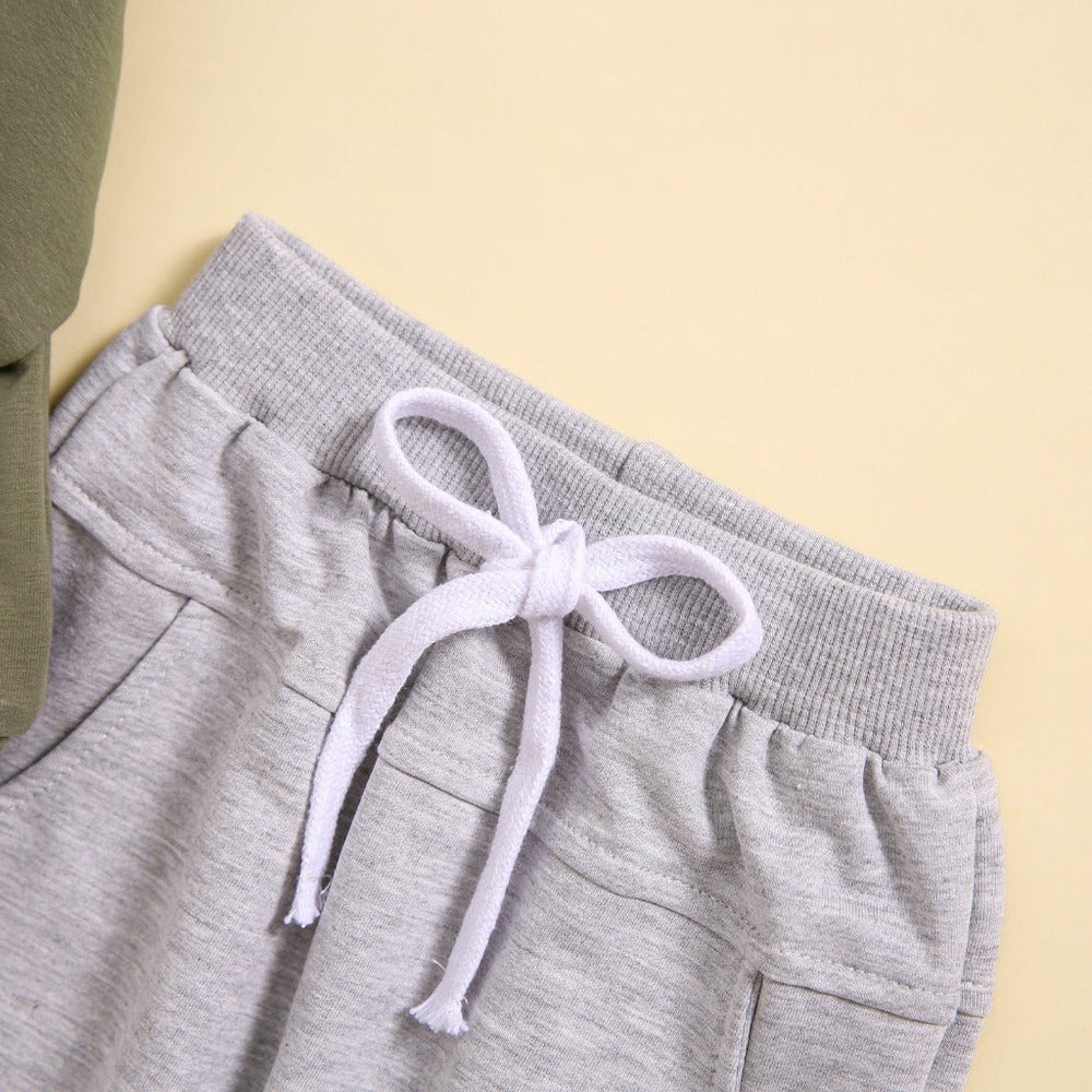 Little Dude Baby & Peuter 2-Delige Set – Comfortabele Sweater & Joggingbroek