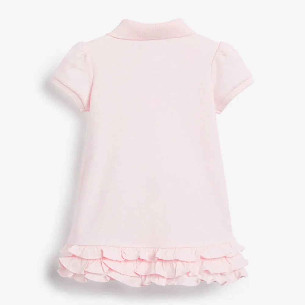 Pink Rainbow Meisjes Polo Jurk van 100% Katoen