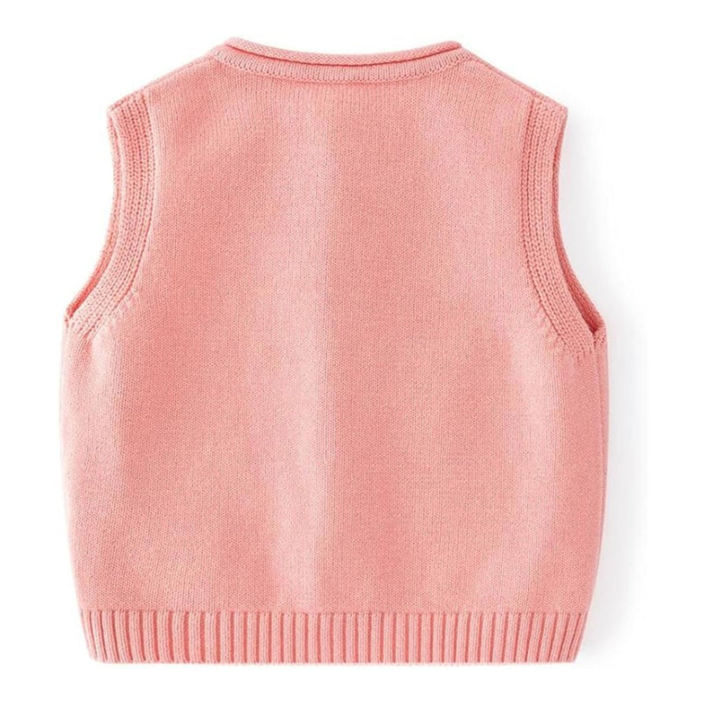Rabbit Ears Baby Vest van 100% Gebreid Katoen