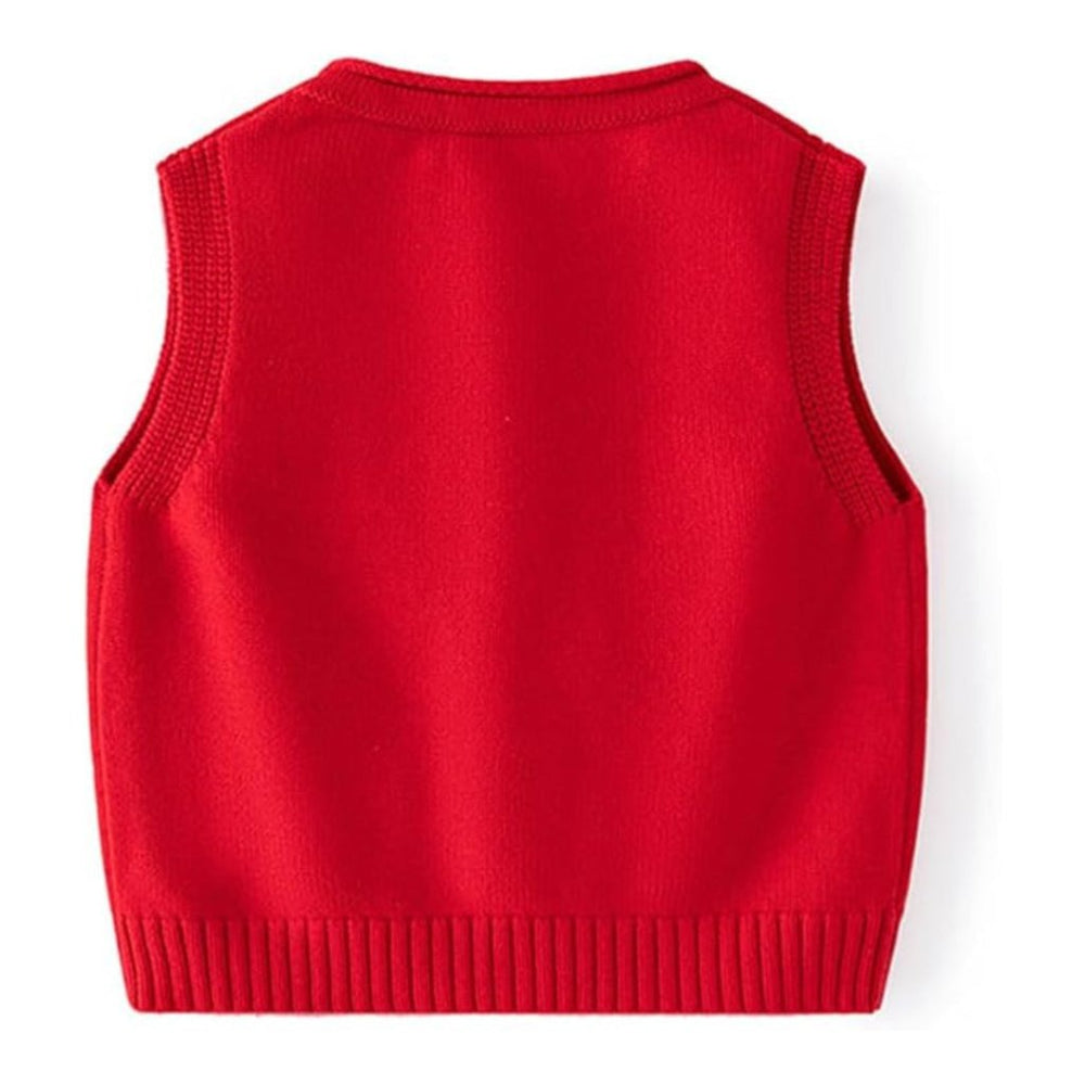 Rabbit Ears Baby Vest van 100% Gebreid Katoen