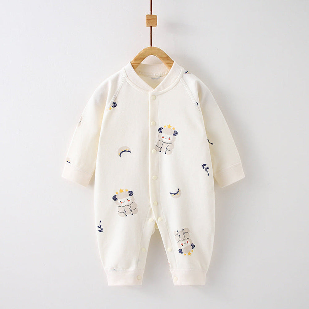 Super Zachte Baby Unisex Romper van 100% Katoen – Diverse Schattige Prints