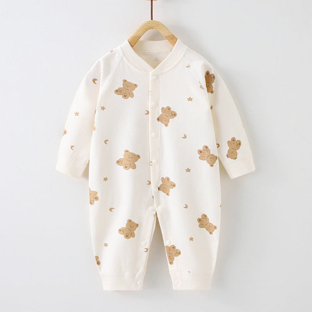 Super Zachte Baby Unisex Romper van 100% Katoen – Diverse Schattige Prints