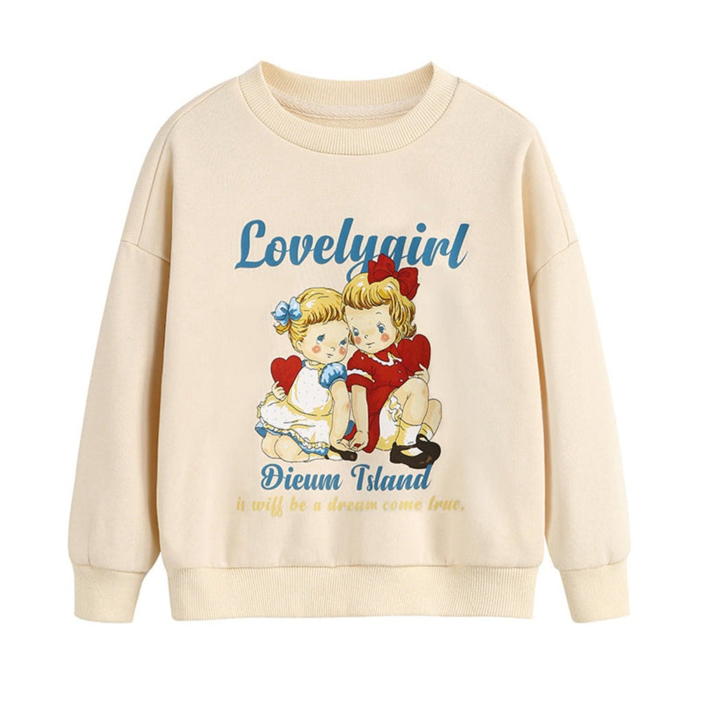 Unisex Iconische Beige Sweatshirt – Zacht & Tijdloos Sweater