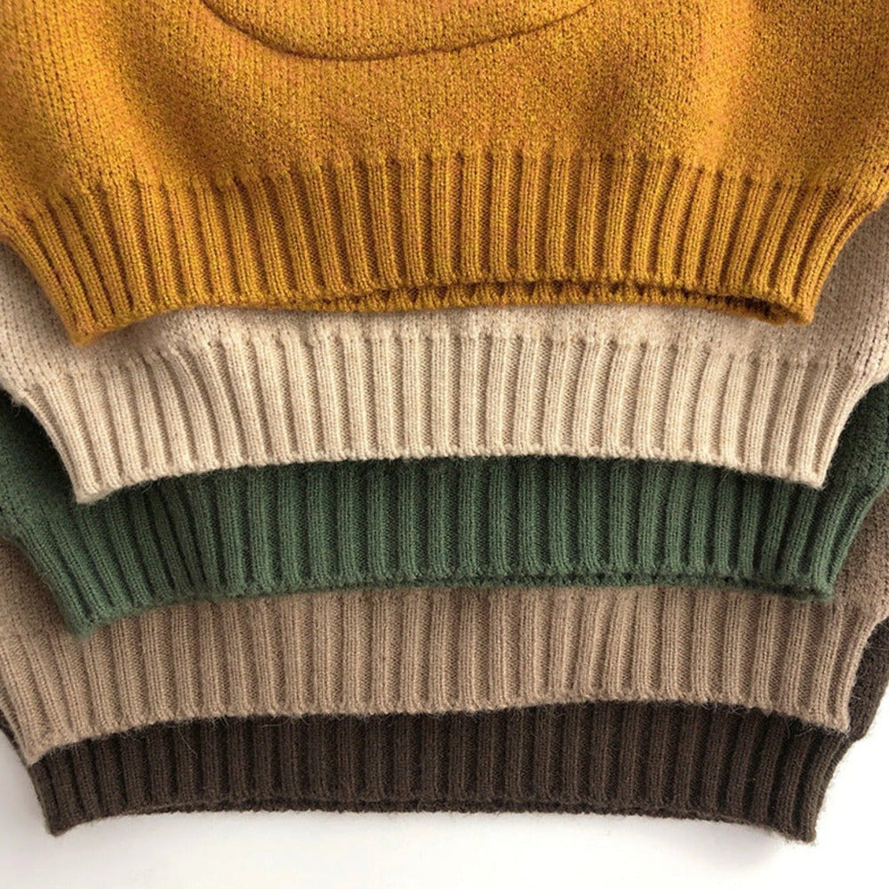 Unisex Dieren Wintertrui – Warme Gebreide Kindertrui