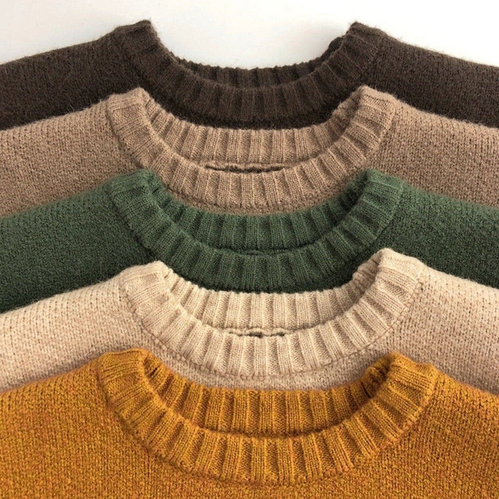 Unisex Dieren Wintertrui – Warme Gebreide Kindertrui