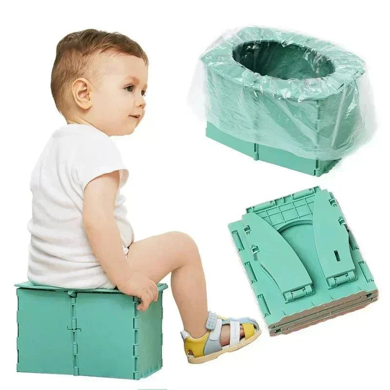Opvouwbaar Reispotje 2-in-1 met Toiletverkleiner – Vanaf 18 mnd