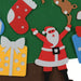 Vilten kerstboom voor kinderen met klittenbandfiguren – ophanglus, opvouwbaar | kerstspeelgoed