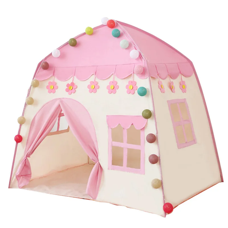 Dreamora Princess Tipi Speeltent – Opvouwbaar Kasteel Speelhuis voor Kinderen