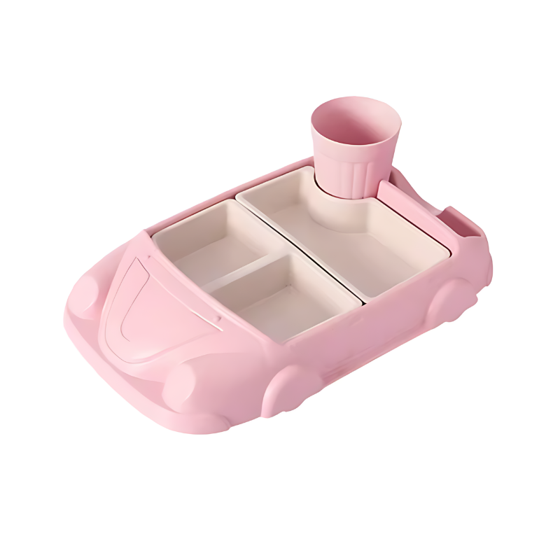 MealRacer Kinder Eetset – Autovormig, Veilig & Duurzaam voor 1-5+ Jaar