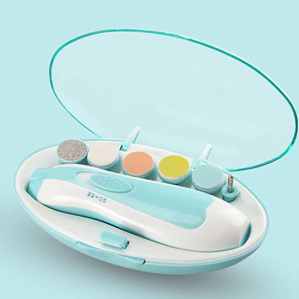 SafeCare Baby Nagelvijlset – Elektrisch, Veilig en Geruisloos Vijlen voor Baby’s