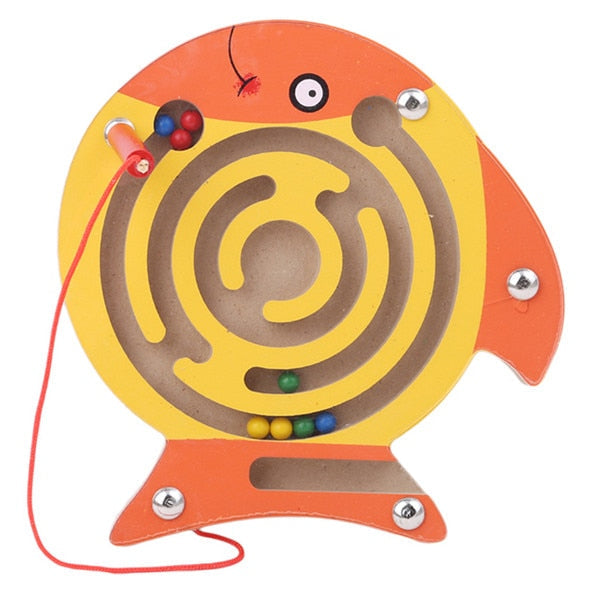 BrainMaze Explorer – Montessori Magnetisch Doolhof Speelgoed voor Kinderen 3+ | Cognitieve Ontwikkeling & Probleemoplossend Spel