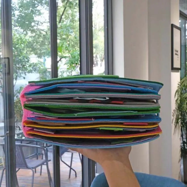Montessori Activiteitenboek Peuter – Interactief Viltboek 2–5 Jaar