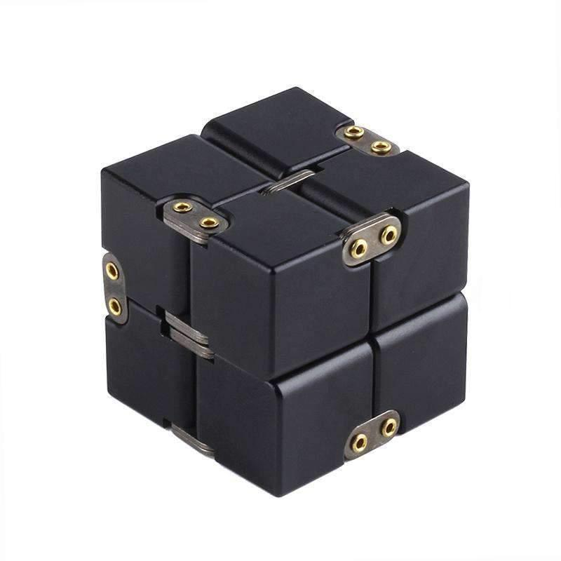 Metalen Infinity Cube – Premium Anti-Stress Speelgoed voor Focus en Ontspanning