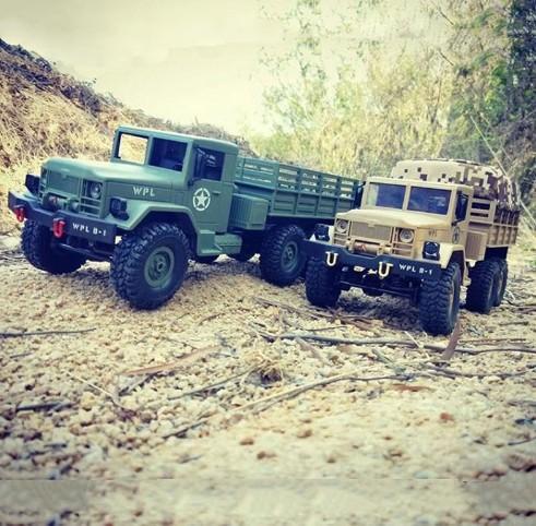 6WD Off-Road RC Auto – All Terrain Truck met Afstandsbediening 2.4GHz