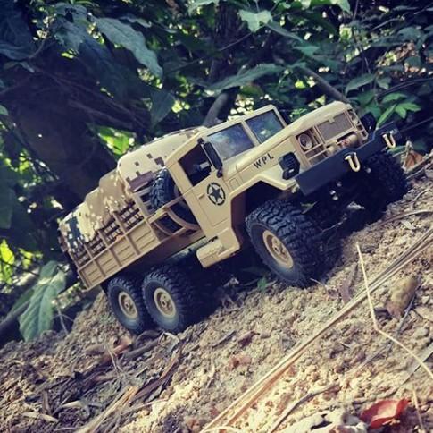6WD Off-Road RC Auto – All Terrain Truck met Afstandsbediening 2.4GHz
