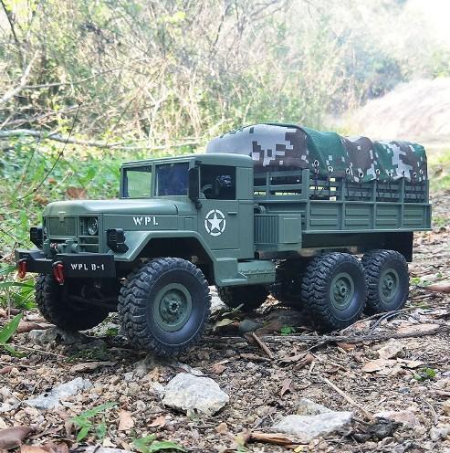 6WD Off-Road RC Auto – All Terrain Truck met Afstandsbediening 2.4GHz