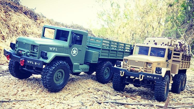 6WD Off-Road RC Auto – All Terrain Truck met Afstandsbediening 2.4GHz