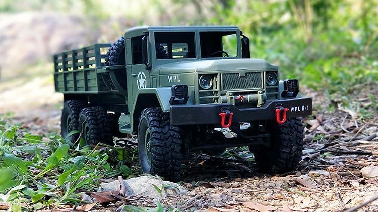 6WD Off-Road RC Auto – All Terrain Truck met Afstandsbediening 2.4GHz