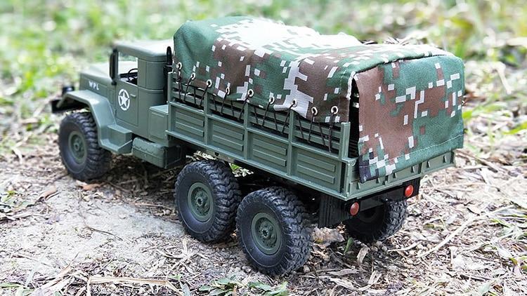 6WD Off-Road RC Auto – All Terrain Truck met Afstandsbediening 2.4GHz