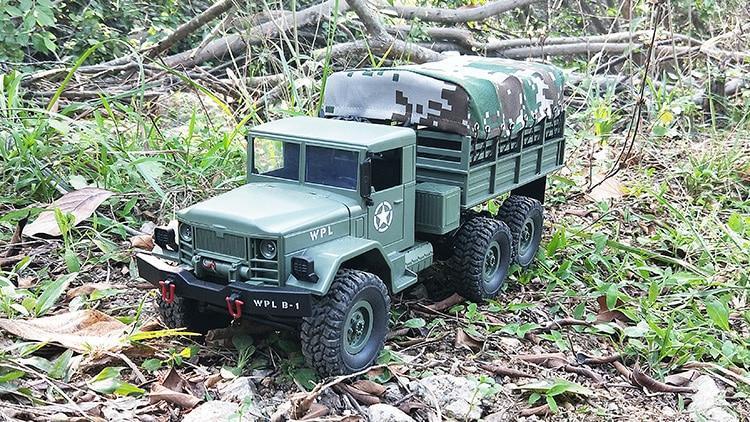 6WD Off-Road RC Auto – All Terrain Truck met Afstandsbediening 2.4GHz
