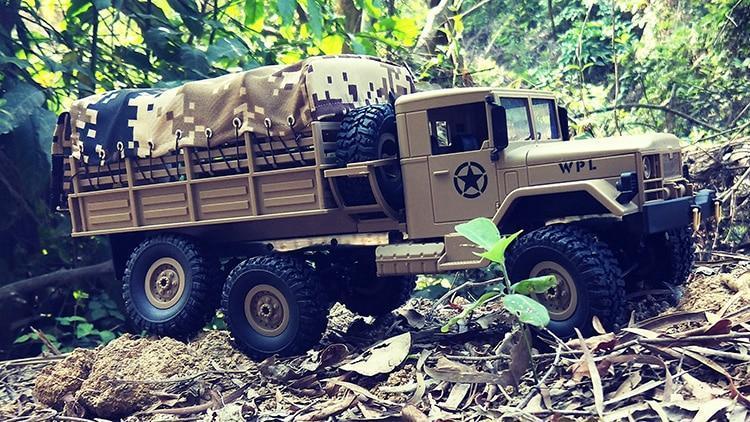 6WD Off-Road RC Auto – All Terrain Truck met Afstandsbediening 2.4GHz