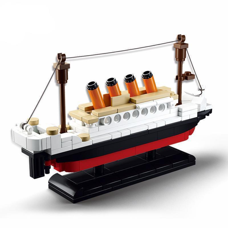 Titanic Bouwset 194 Stuks – Bouwstenen Schip Speelgoed Kinderen 6+