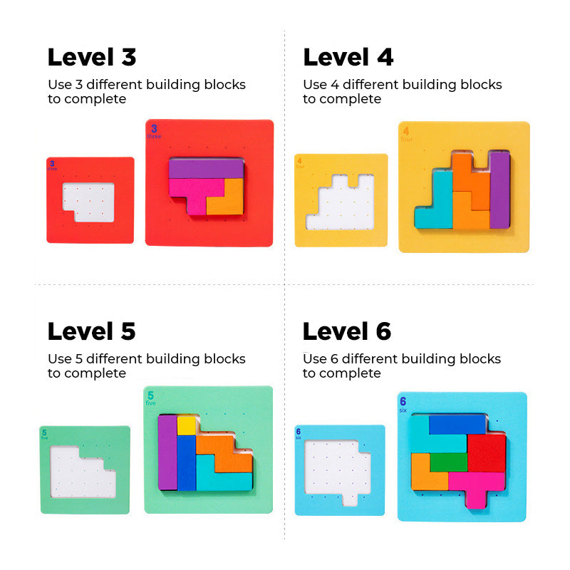 Educatief Bouw- en Puzzelspel voor Kinderen – 87-delige Logic Blocks voor Creativiteit & Denken (3+)