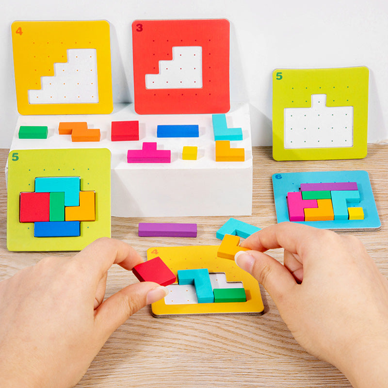 Educatief Bouw- en Puzzelspel voor Kinderen – 87-delige Logic Blocks voor Creativiteit & Denken (3+)