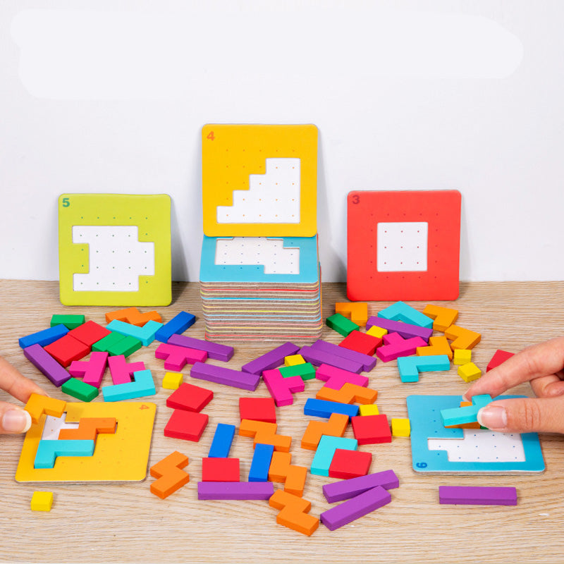 Educatief Bouw- en Puzzelspel voor Kinderen – 87-delige Logic Blocks voor Creativiteit & Denken (3+)