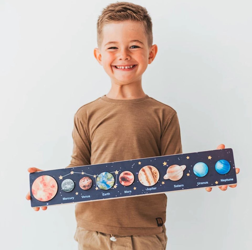 GalaxyExplorer Ruimtepuzzel voor Peuters – Leer het Zonnestelsel Spelenderwijs
