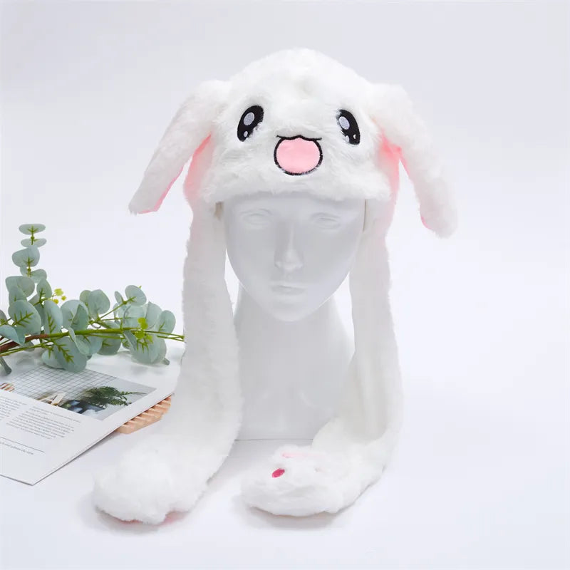 Interactieve Hoed met Beweegbare Oren – Zachte Pluche Winterhoed voor Kinderen & Volwassenen | Perfect voor Cosplay, Feest & Cadeau