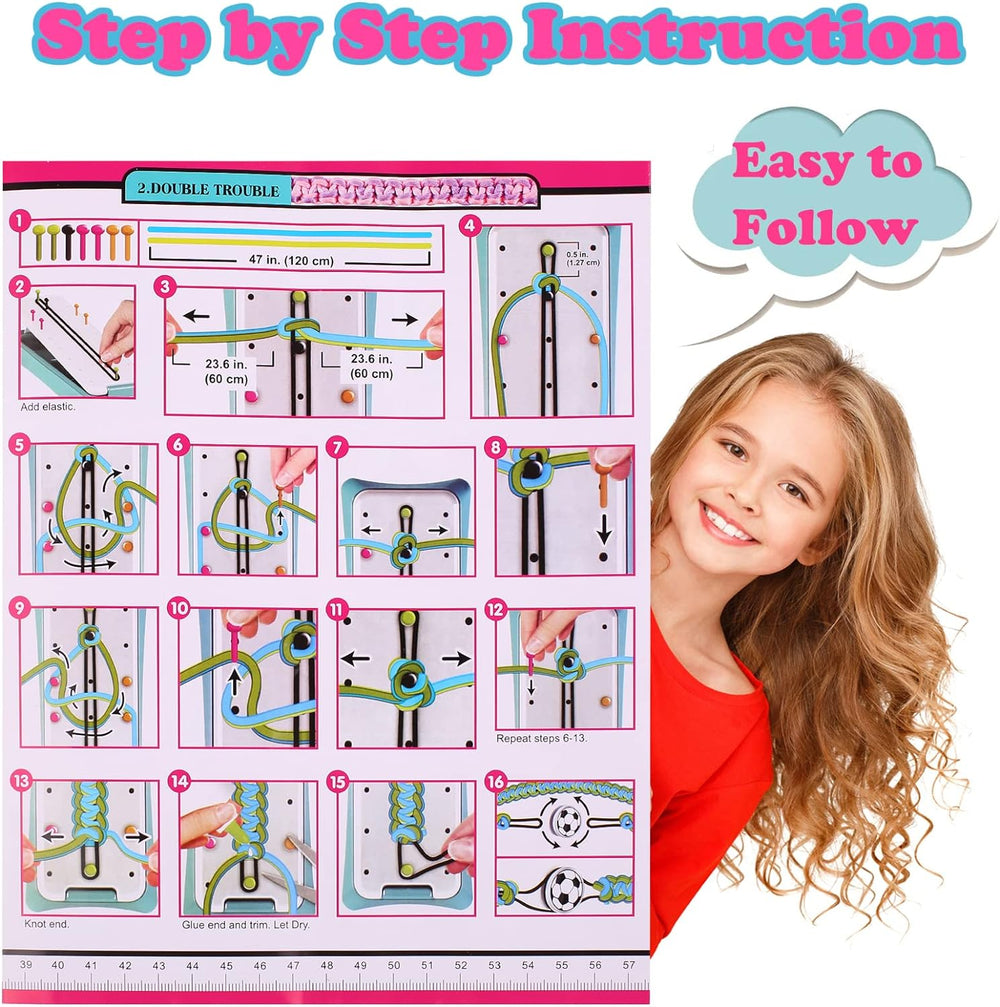 DIY Knutselset voor Kinderen – Maak Zelf Armbanden & Sleutelhangers 5+ Jaar