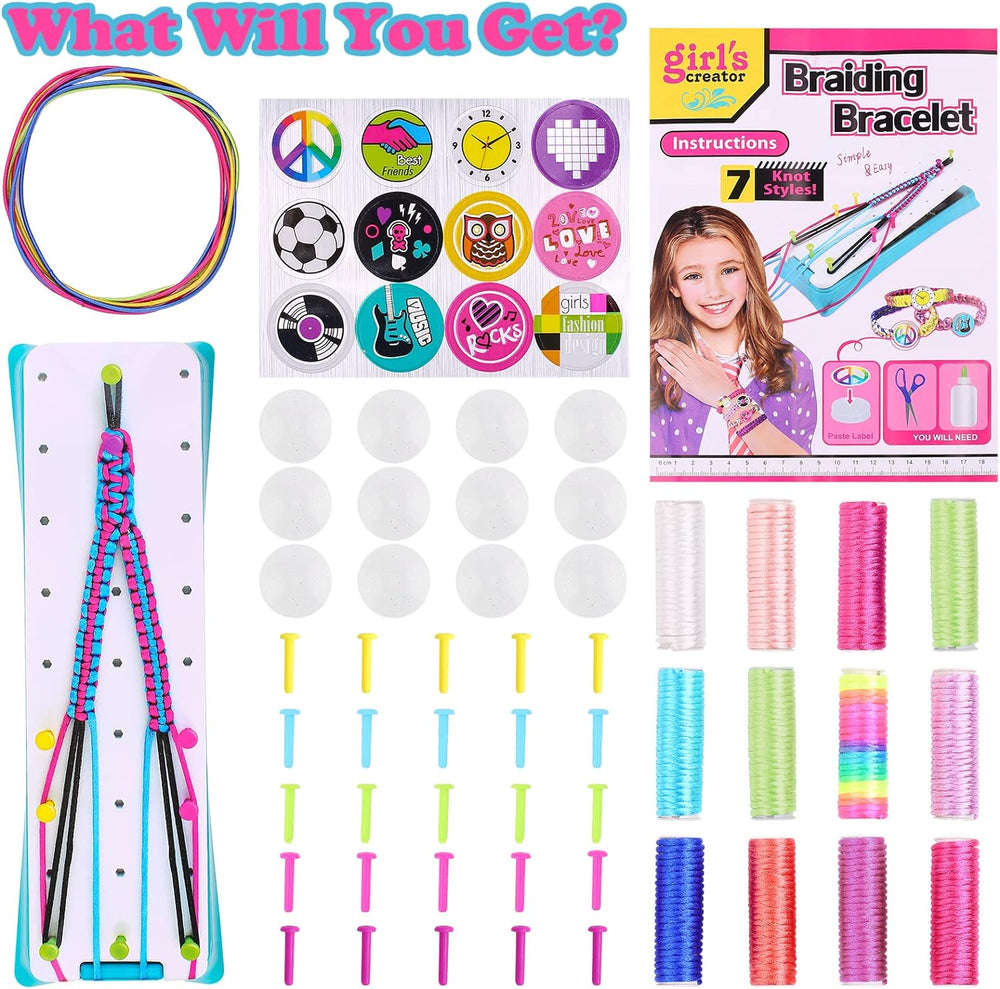 DIY Knutselset voor Kinderen – Maak Zelf Armbanden & Sleutelhangers 5+ Jaar