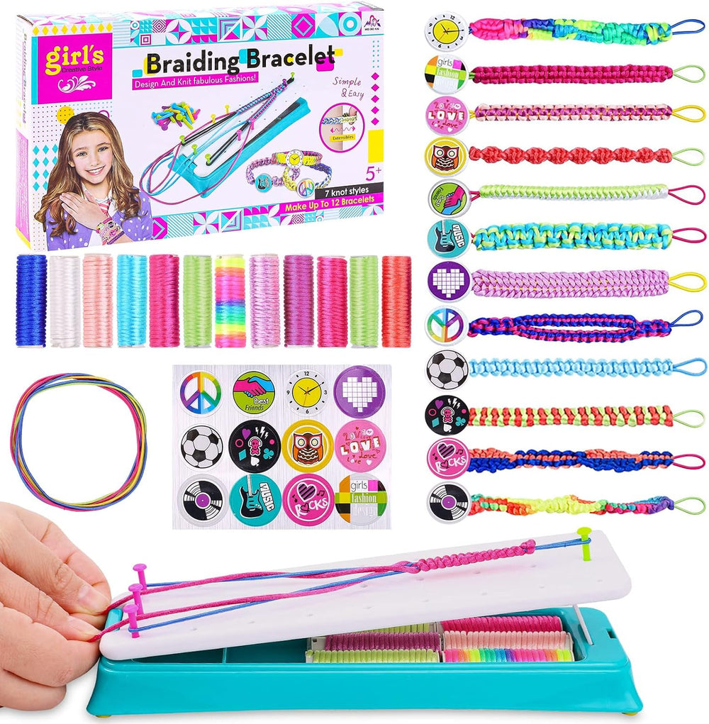 DIY Knutselset voor Kinderen – Maak Zelf Armbanden & Sleutelhangers 5+ Jaar