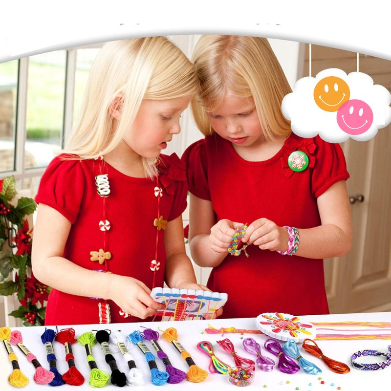 DIY Knutselset voor Kinderen – Maak Zelf Armbanden & Sleutelhangers 5+ Jaar